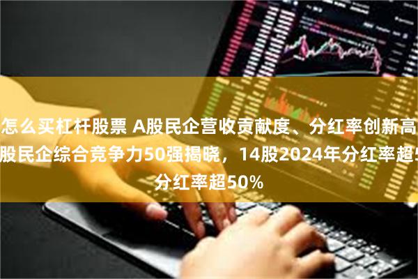 怎么买杠杆股票 A股民企营收贡献度、分红率创新高！A股民企综合竞争力50强揭晓，14股2024年分红率超50%