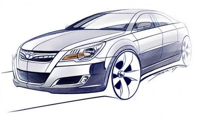 展翅欲飛，夢(mèng)想照進(jìn)現(xiàn)實(shí) 東南汽車全新自主緊湊型轎車手繪圖驚艷亮相